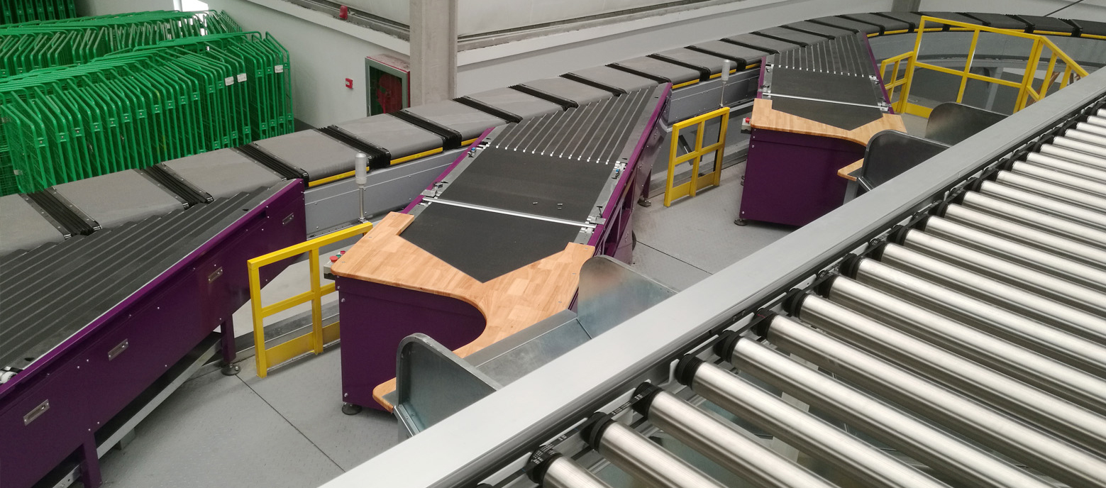 Cross Belt Sorter Conveyor 1