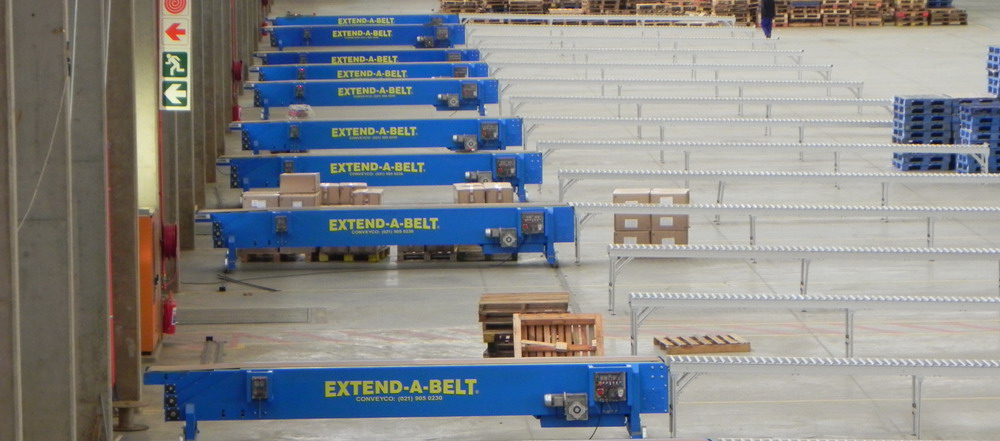 Extend-a-belt Conveyors